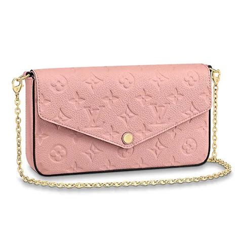 lv pochette felicie pink|louis vuitton felicie pochette monogram.